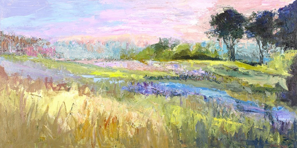 Golden Reverie 40" x 20" Unframed frame