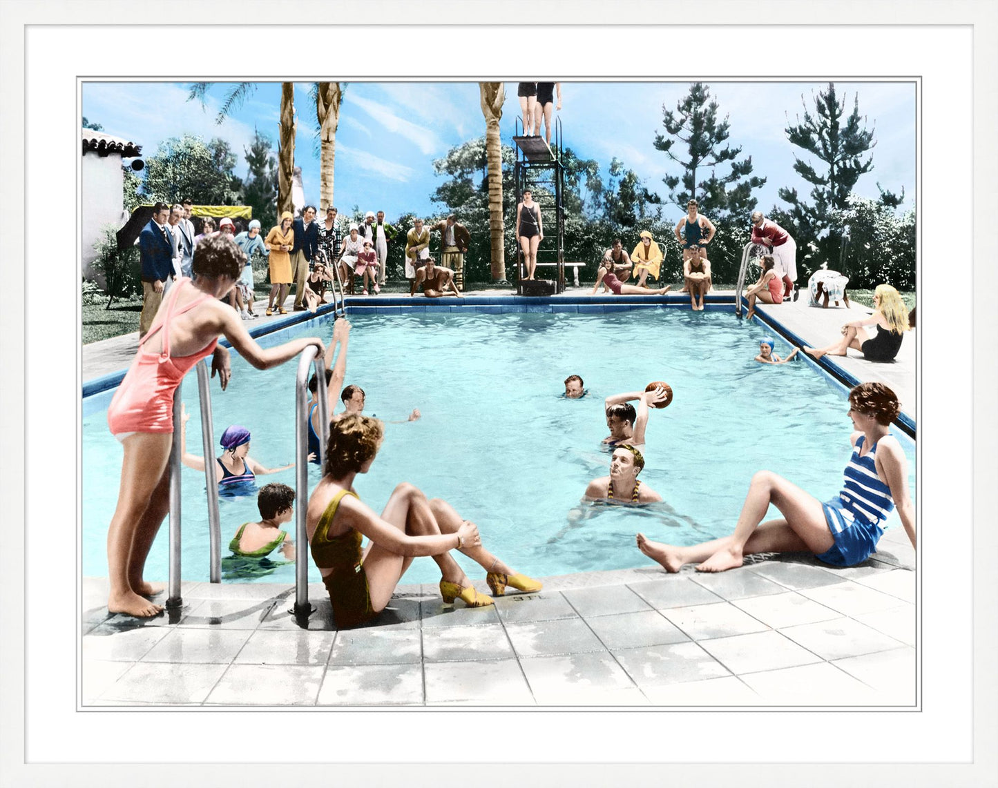 Summer Soirée by the Pool