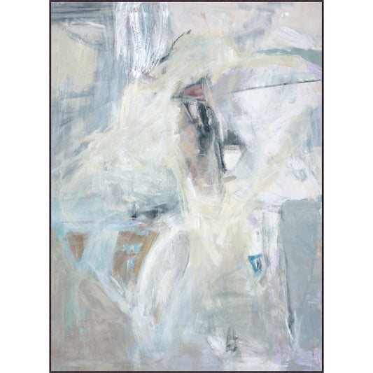 Celestial Drift – A Tranquil Abstract Oil Painting