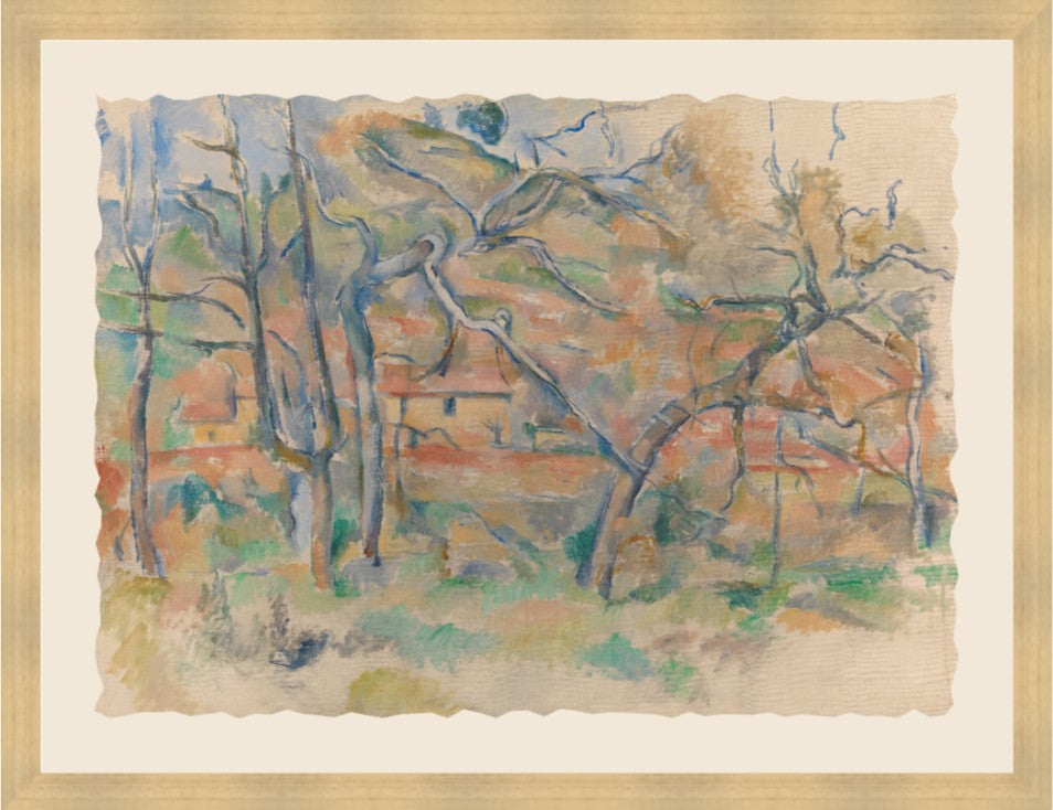 Ember Canopy, 40" x 31", Blonde Maple wood frame