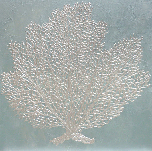 Ocean Relic – A Refined Mixed Media Artwork