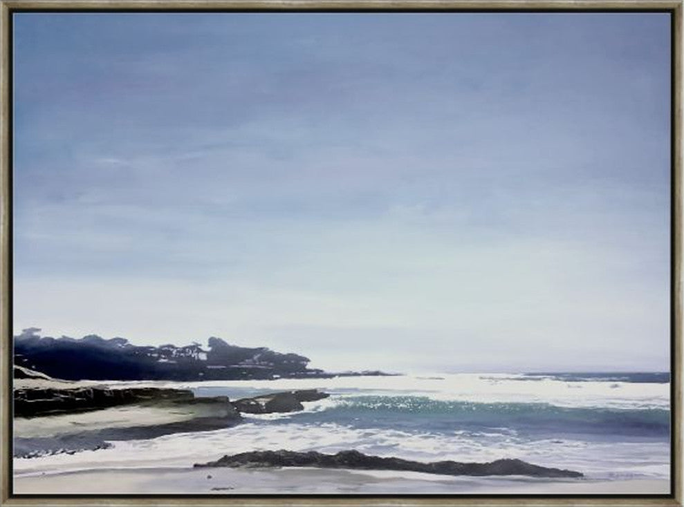 Coast In Mind, 56" x 41", Gold frame