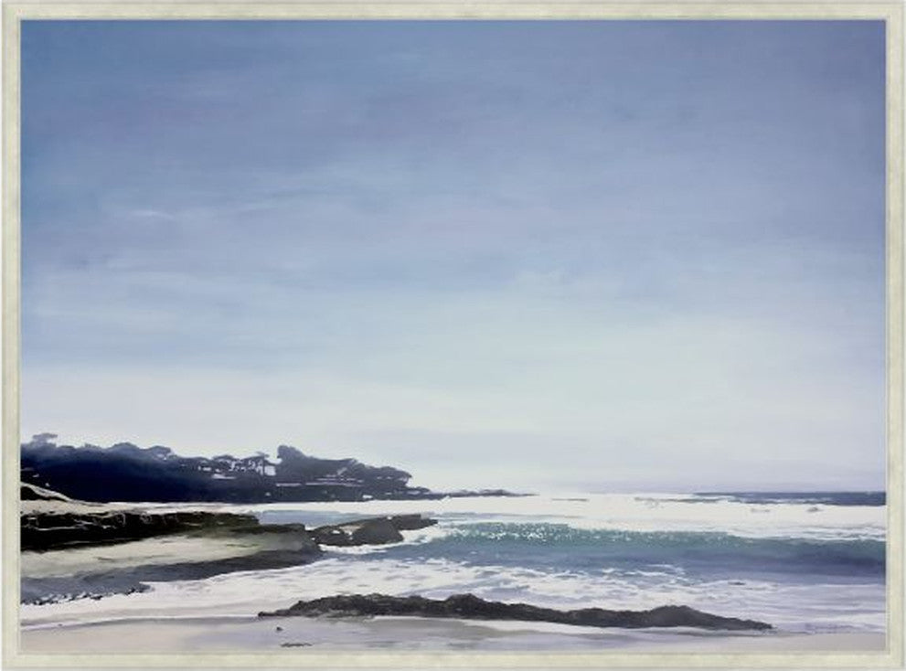 Coast In Mind, 56" x 41", Silver frame