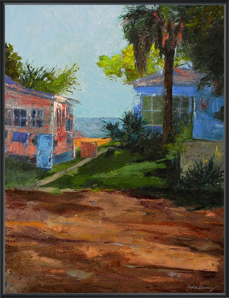 Harbor Haven 16" x 21" Black frame