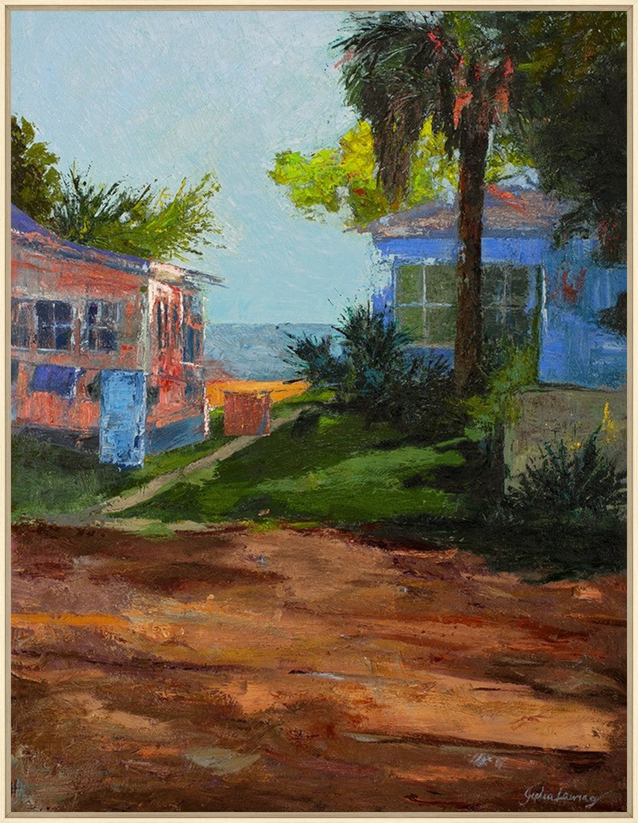 Harbor Haven 30" x 39" Wood frame