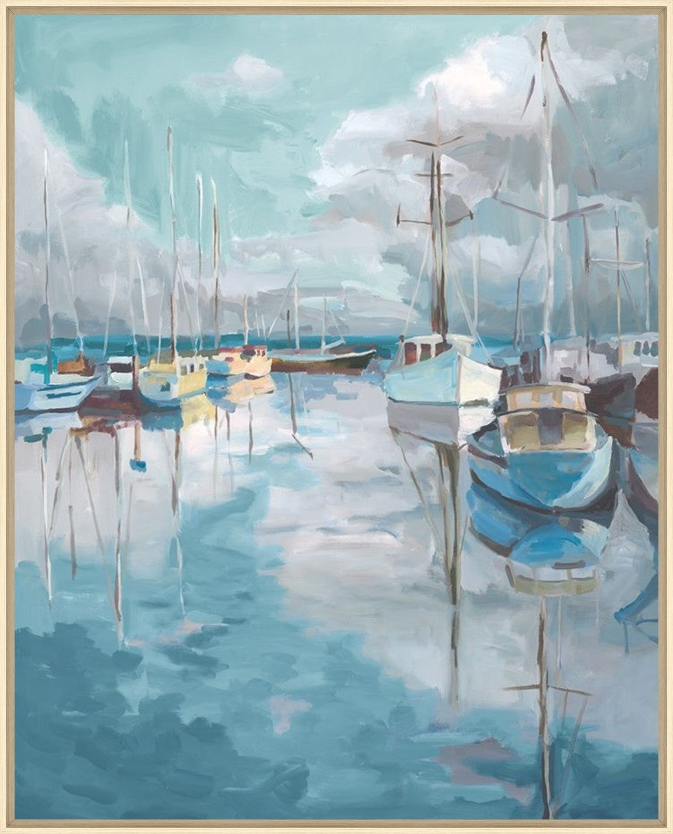 Marina Reverie 24" x 30" Wood frame
