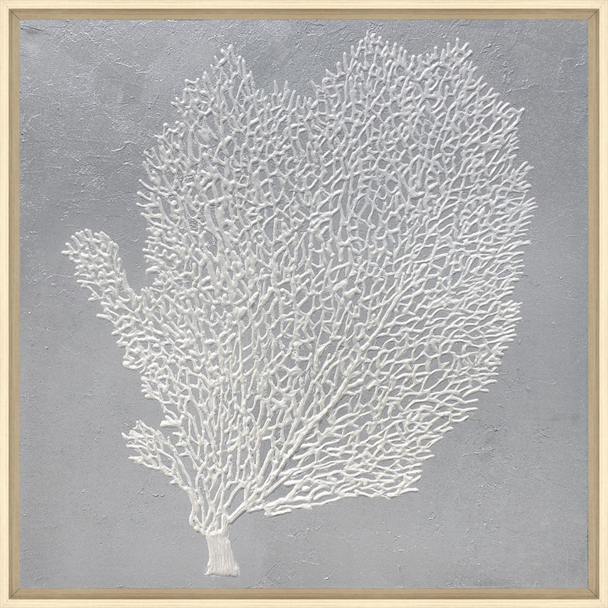 Fragile Reef 16" x 16" Wood frame