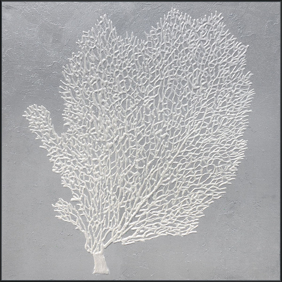 Fragile Reef 54" x 54" Black frame