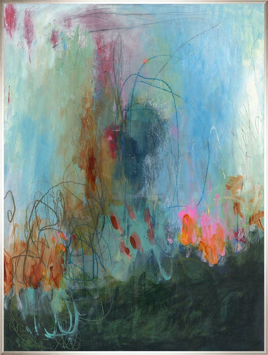 Tangent Flux 24" x 32" Silver frame