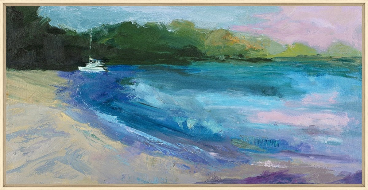 Sail Away 32" x 16" Wood frame