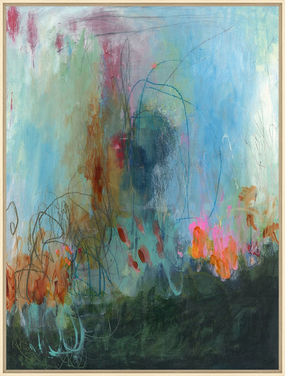 Tangent Flux 24" x 32" Wood frame