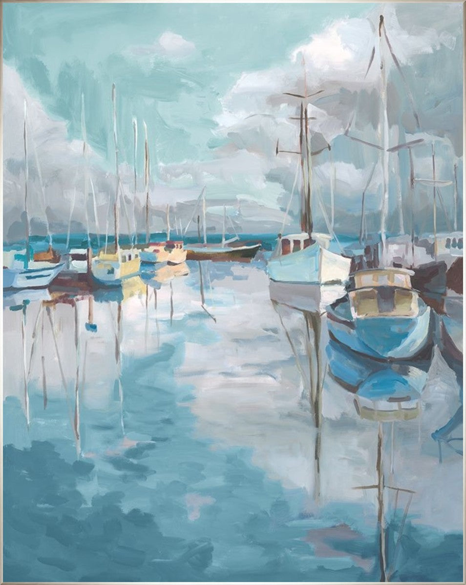 Marina Reverie 54" x 68" Silver frame