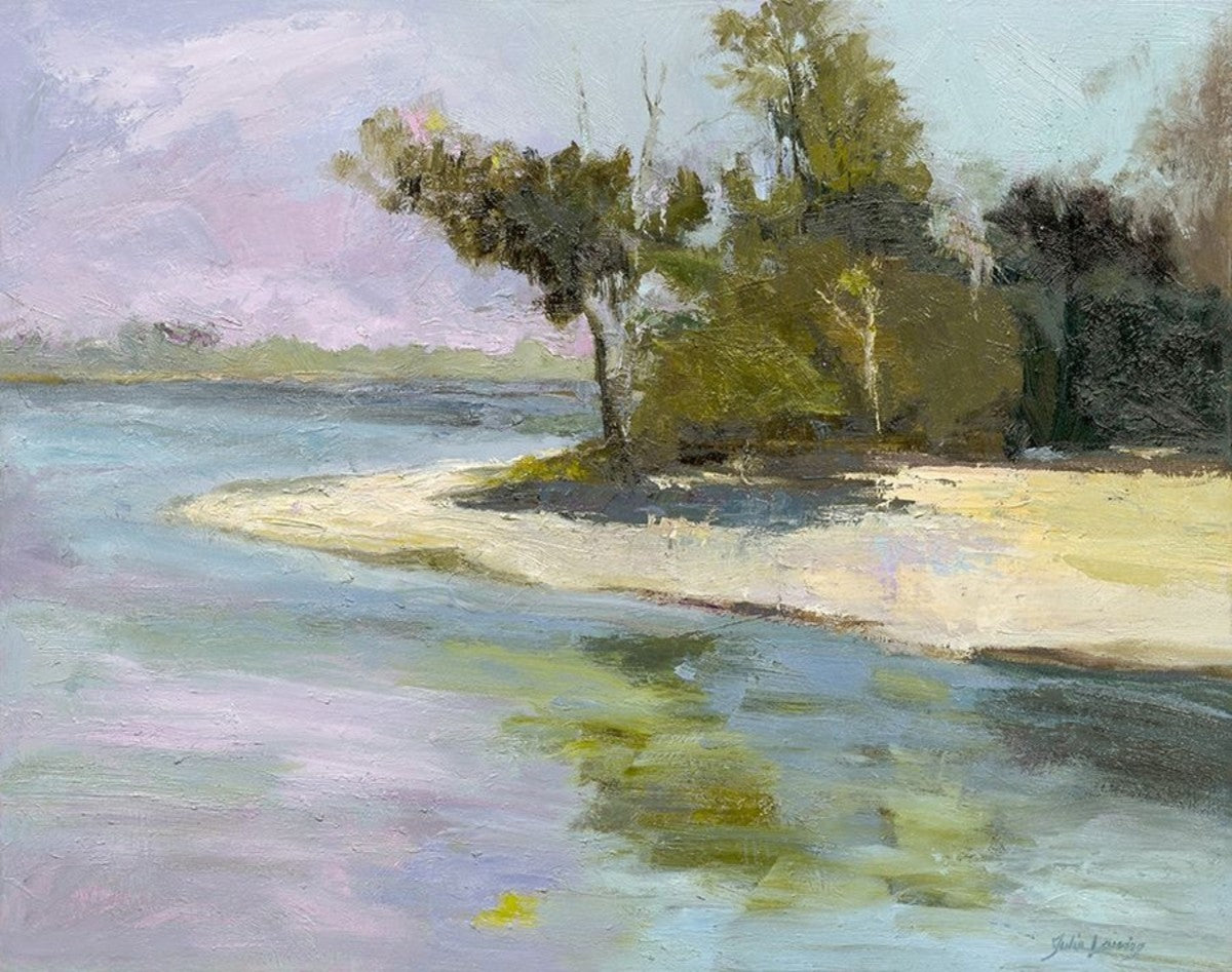 Isle of Serenity 38" x 30" Unframed frame