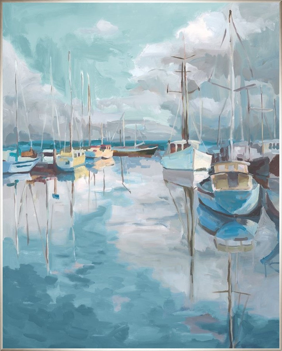 Marina Reverie 36" x 45" Silver frame