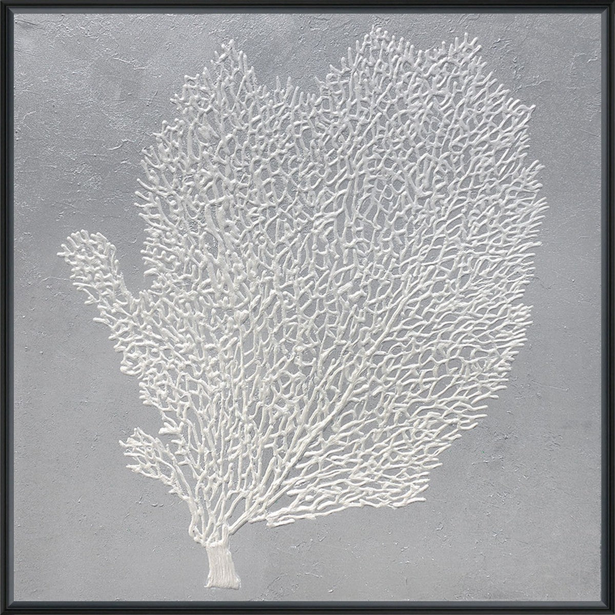 Fragile Reef 16" x 16" Black frame