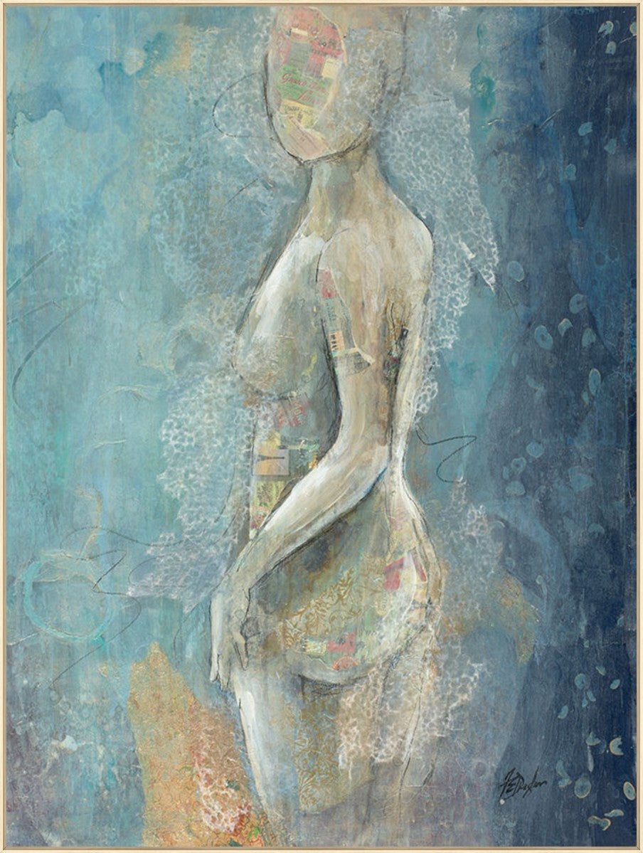 Dreamy Figure II, 54" x 72", Wood frame