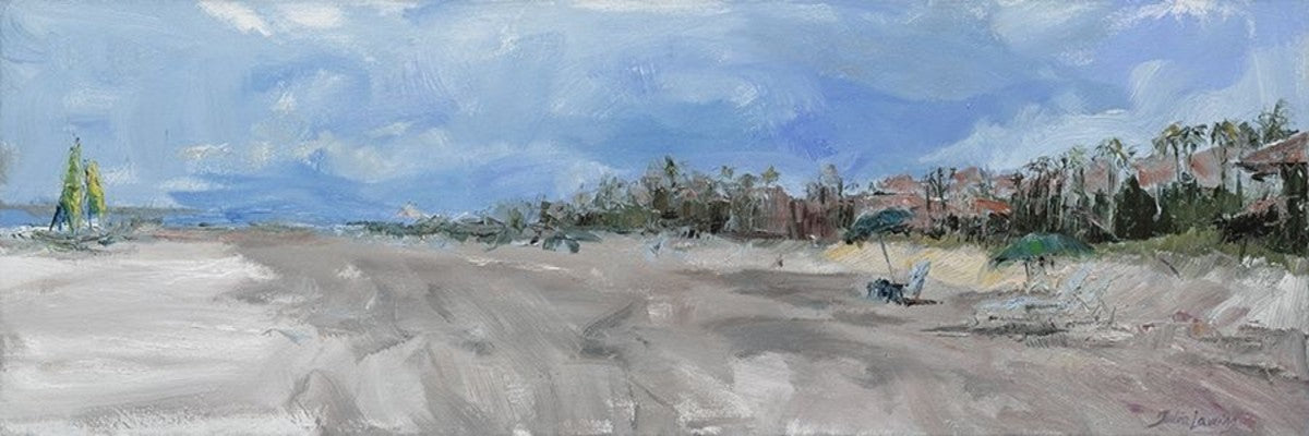 Coastal Escape 72" x 24" Unframed frame