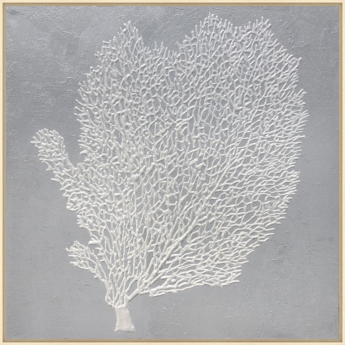 Fragile Reef 30" x 30" Wood frame
