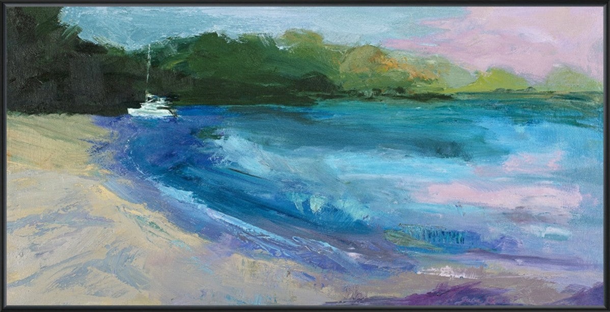 Sail Away 32" x 16" Black frame