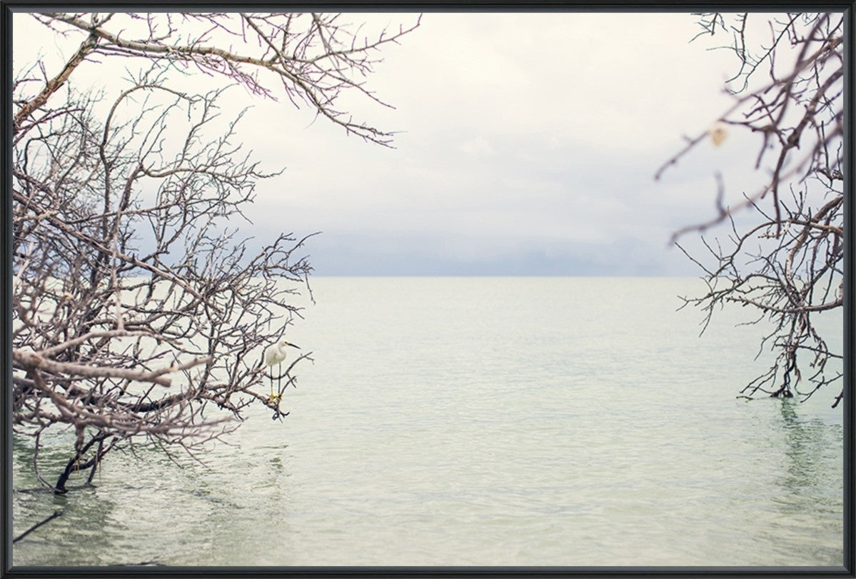 Shade of the Tide 24" x 16" Black frame