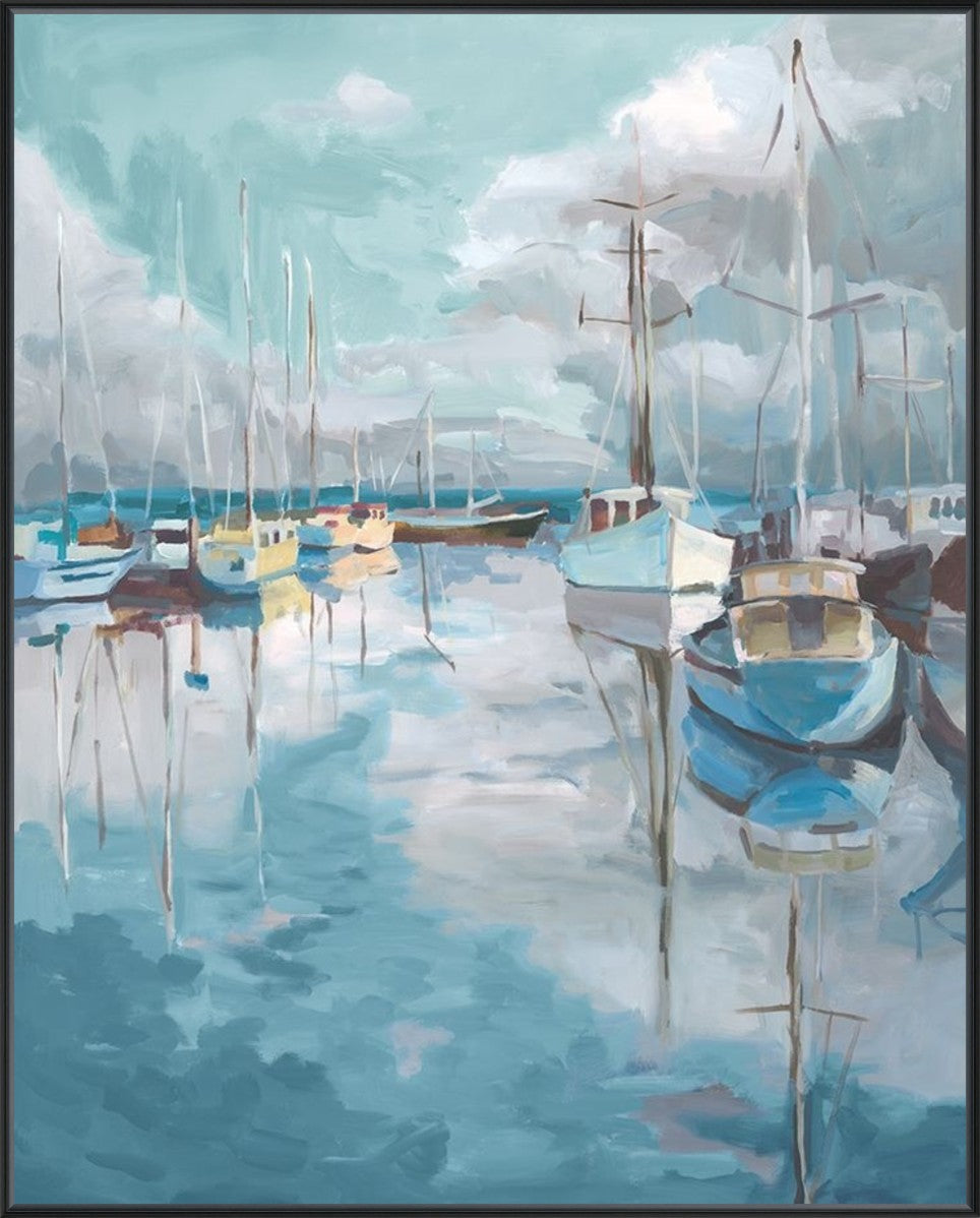 Marina Reverie 24" x 30" Black frame