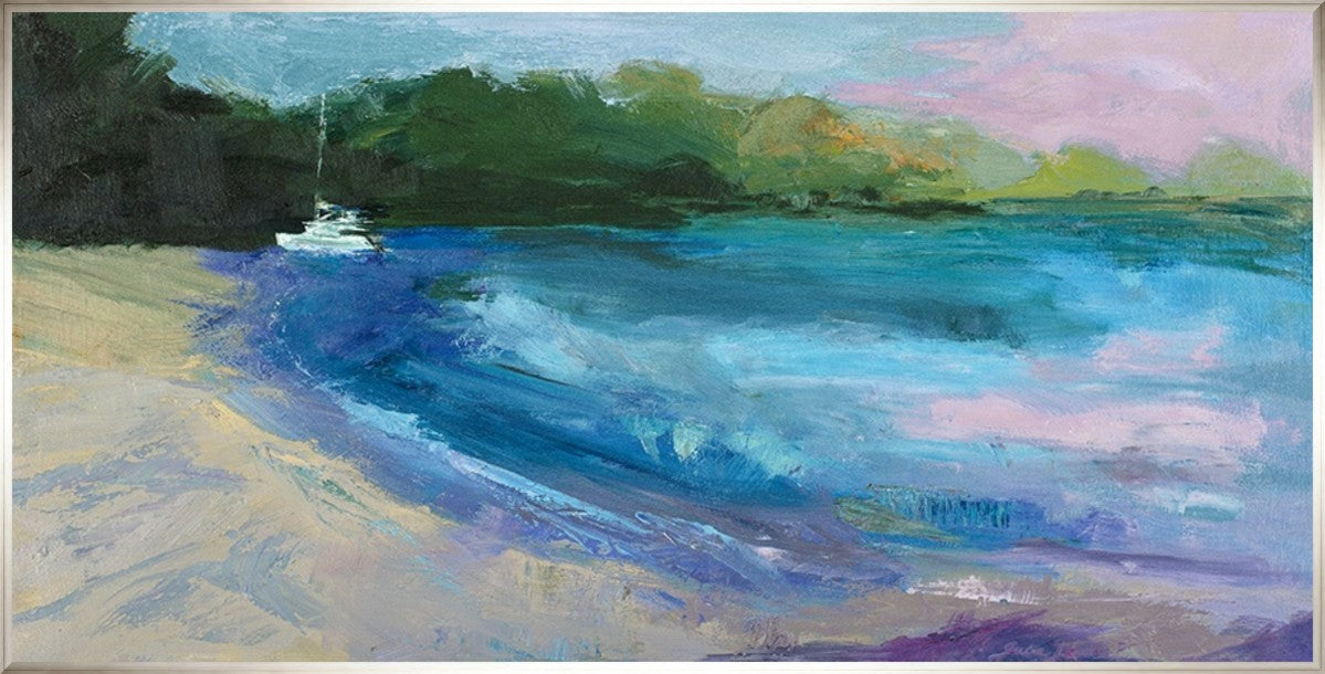 Sail Away 40" x 20" Silver frame
