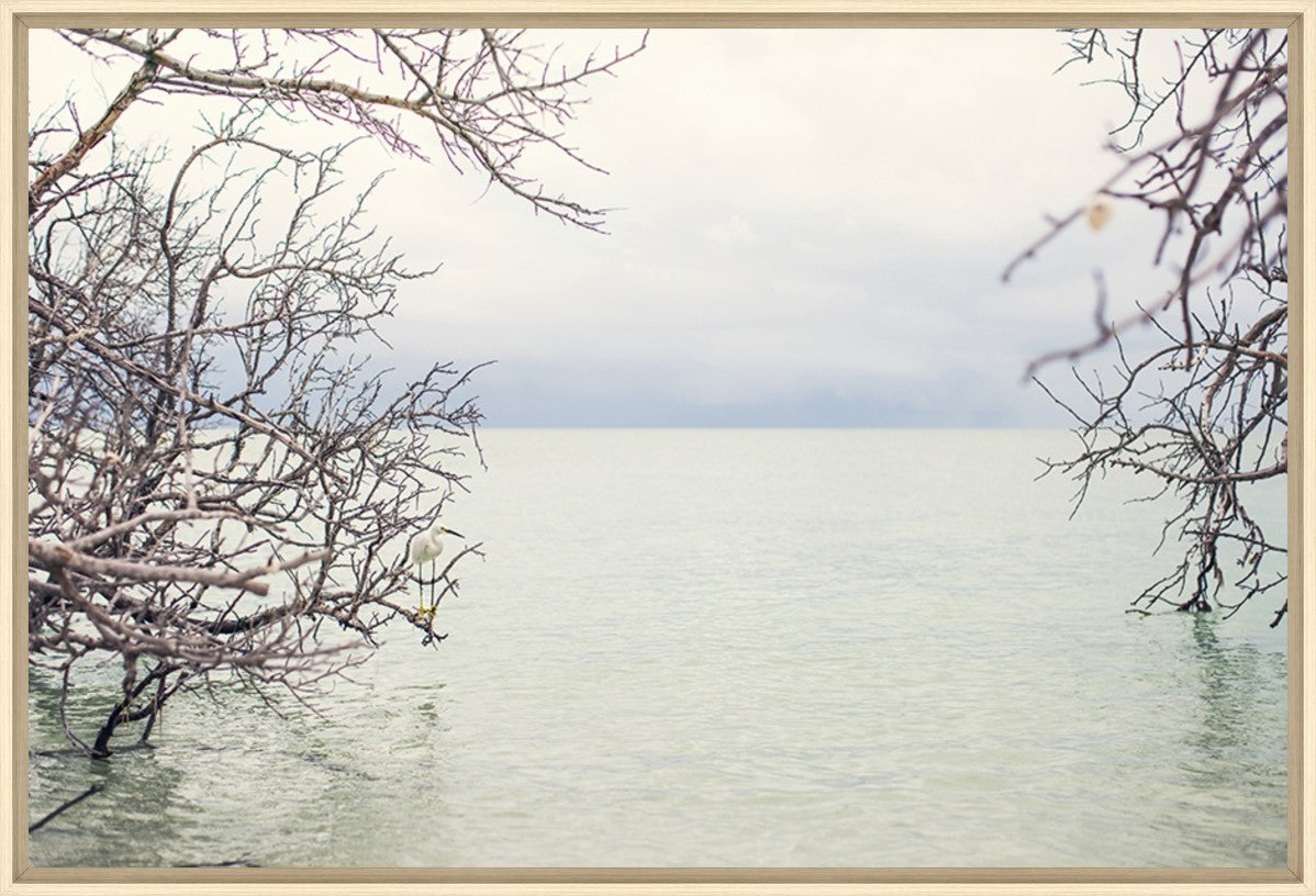Shade of the Tide 24" x 16" Wood frame