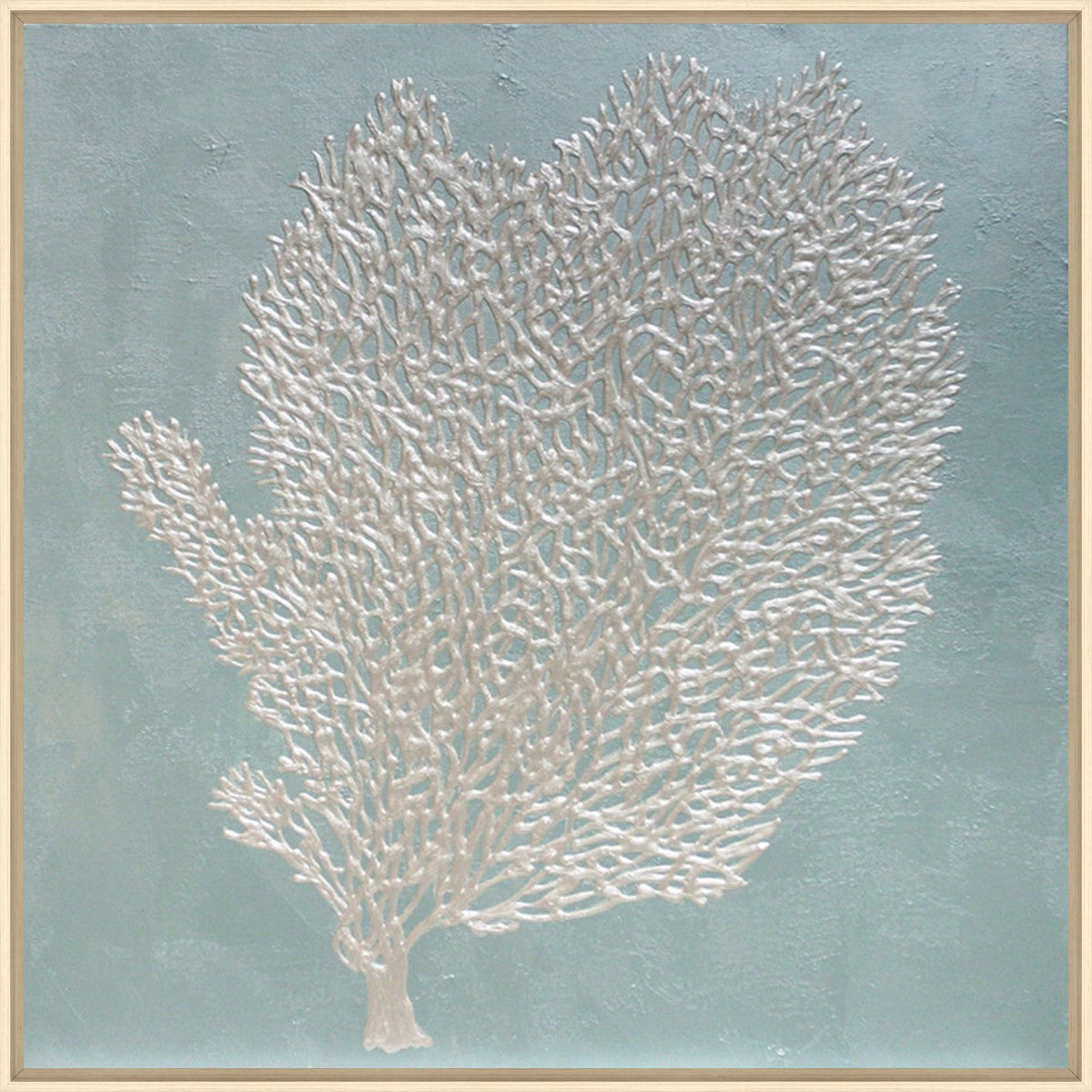 Tidal Essence 24" x 24" Wood frame