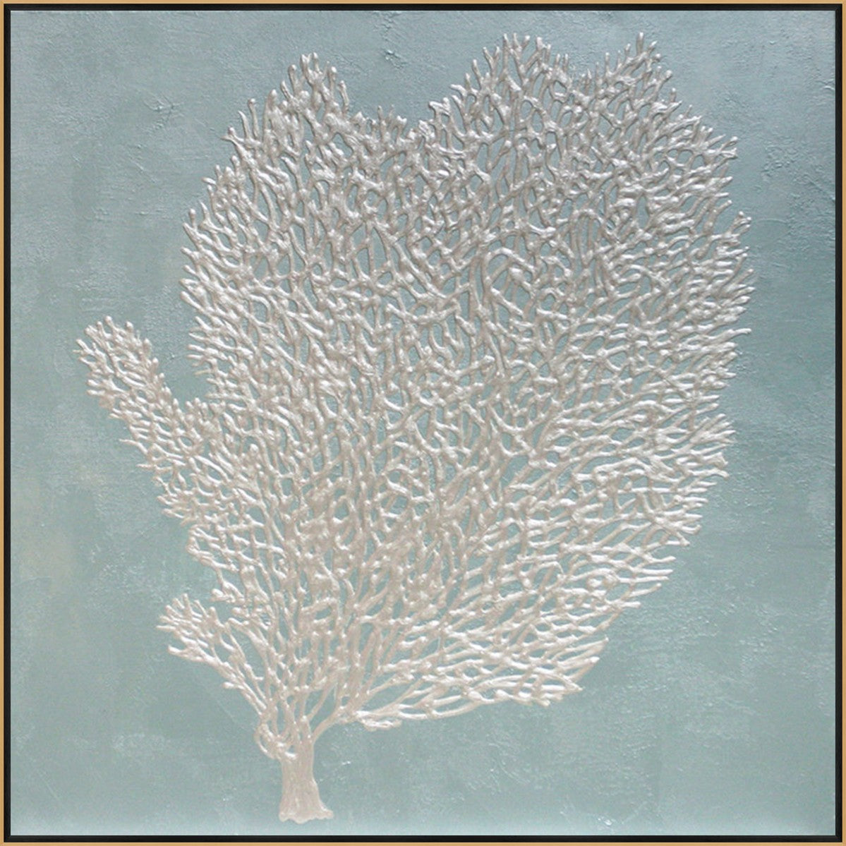 Tidal Essence 24" x 24" Gold frame