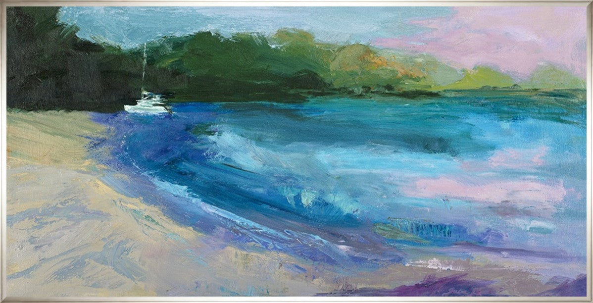 Sail Away 32" x 16" Silver frame
