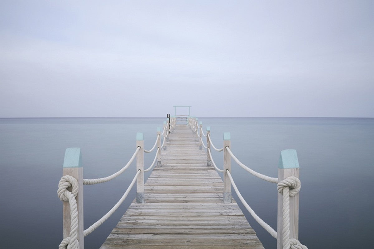 Foggy Passage 81" x 54" Unframed frame