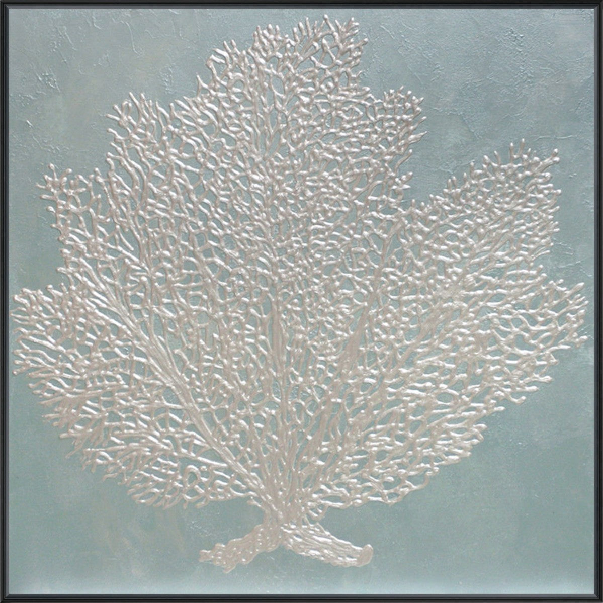 Ocean Relic 24" x 24" Black frame