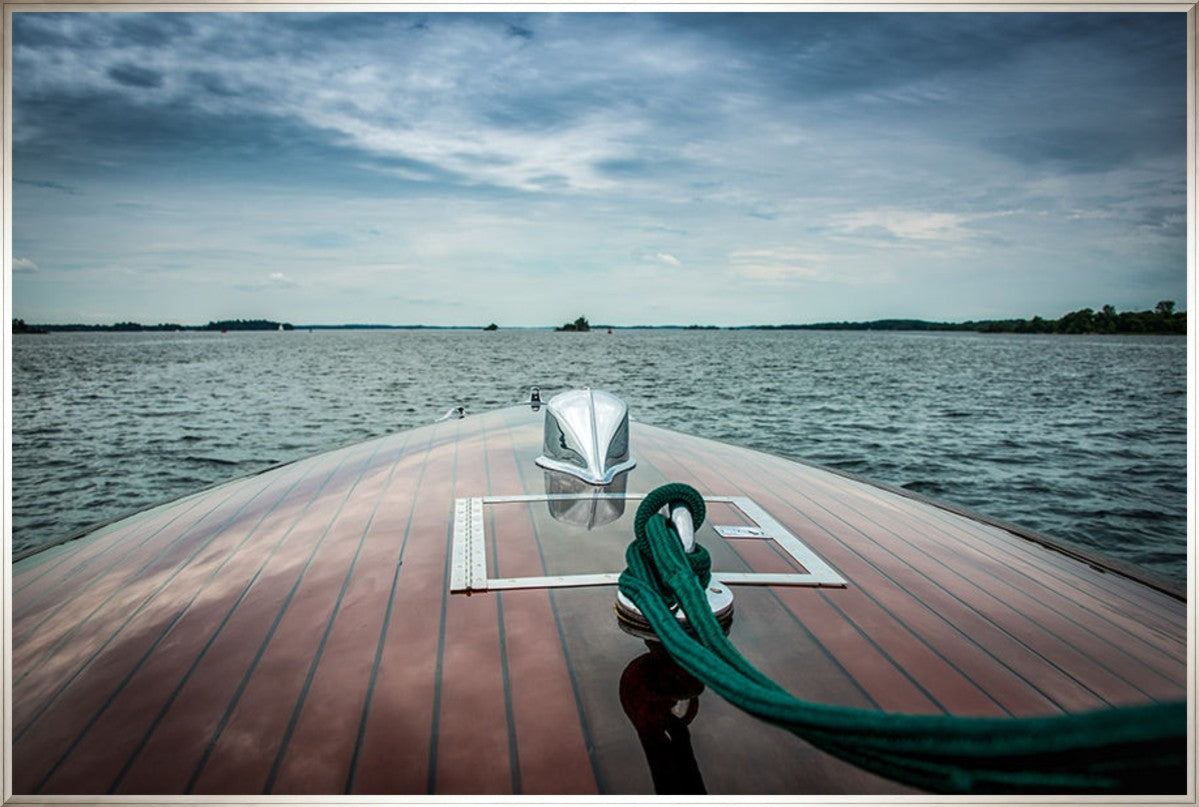 Stormbound Helm 36" x 24" Silver frame