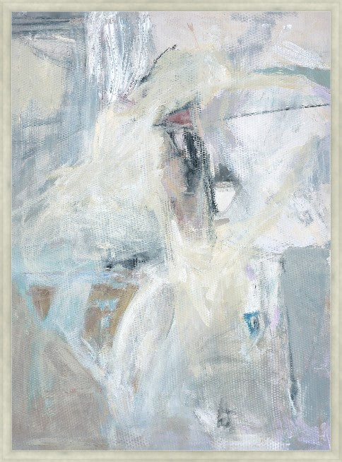 Celestial Haze, 35" x 48", Silver frame