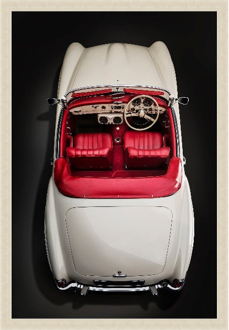 Eternal Drive, 29" x 43", Silver frame
