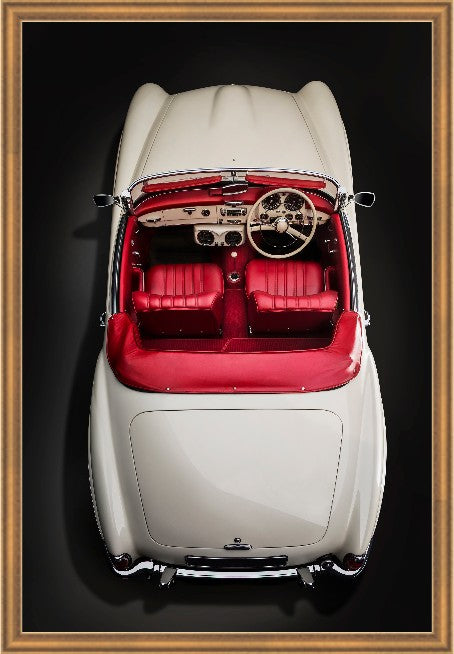 Eternal Drive, 29" x 43", Gold frame