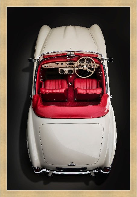 Eternal Drive, 29" x 43", Blonde Maple wood frame
