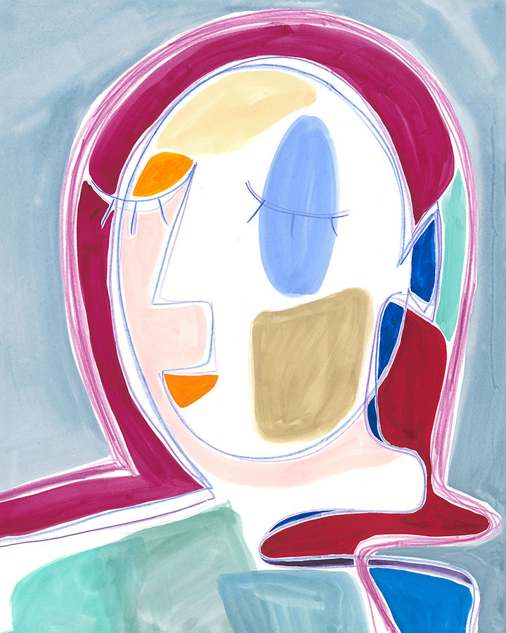 Cubist Portrait II