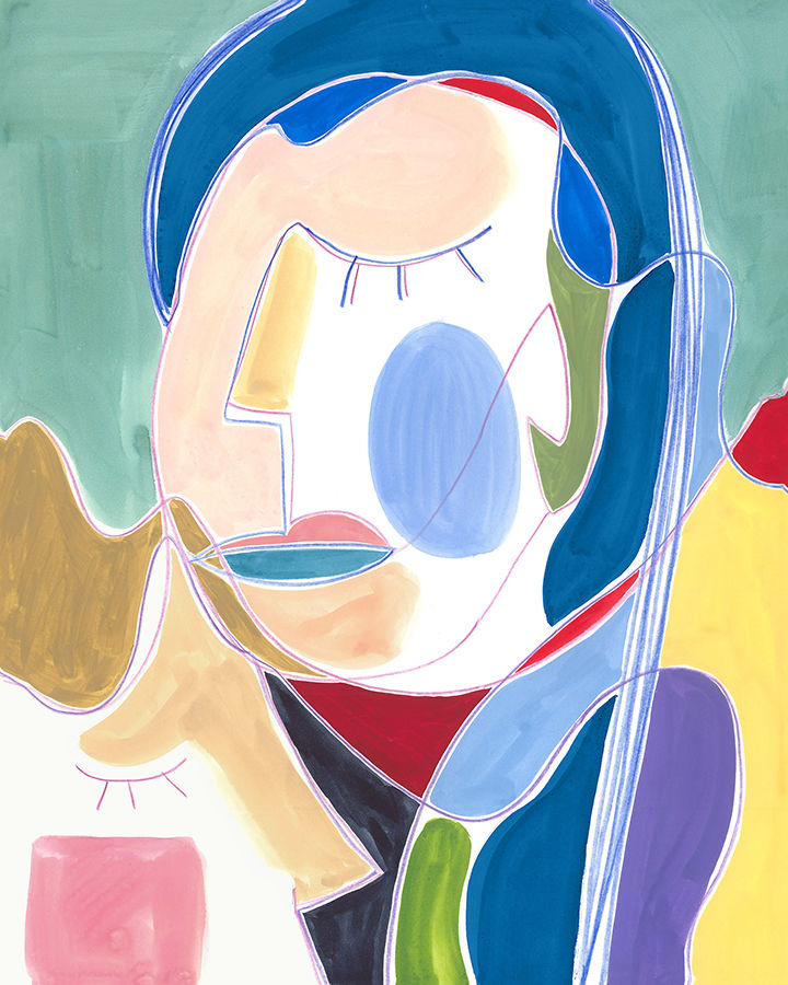 Cubist Portrait I